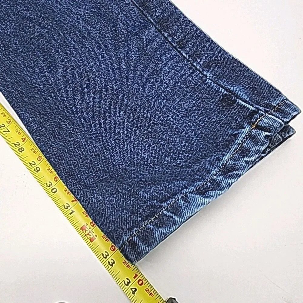 Red Head Jeans Men Sz 33 x 34 Dark Wash Denim Blue 100% Cotton Straight Pants